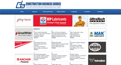 Desktop Screenshot of constructionbusinesssource.com